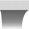 Ekena Millwork 3 1/2-in. W x 32-in. D x 40-in. H Westlake Architectural Grade PVC Knee Brace BRCP035X32X40WTL - alternate 2